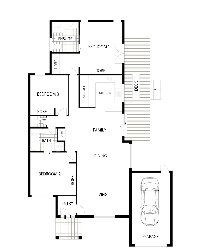 Modern 3BR in Macquarie