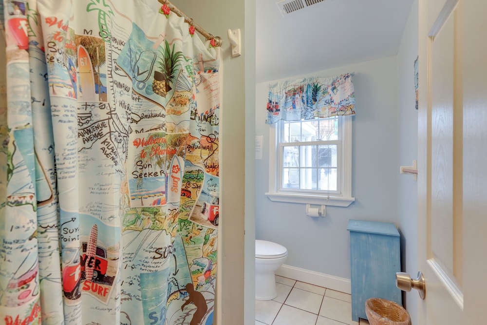 < 1/2 Mi to Beach: Wildwood Getaway w/ Patio!