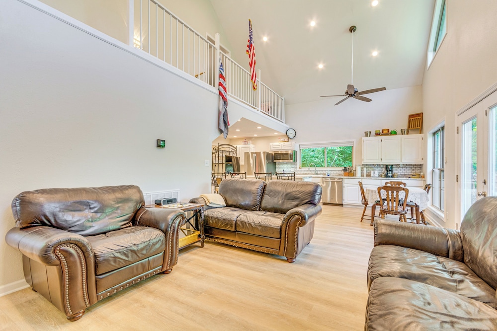 Lakefront Retreat w/ Multi-level Deck & Dock!