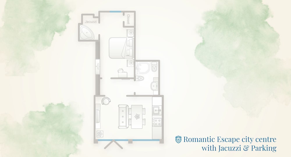 Romantic Escape City Centre With Jacuzzi & Parking by Rent all Como