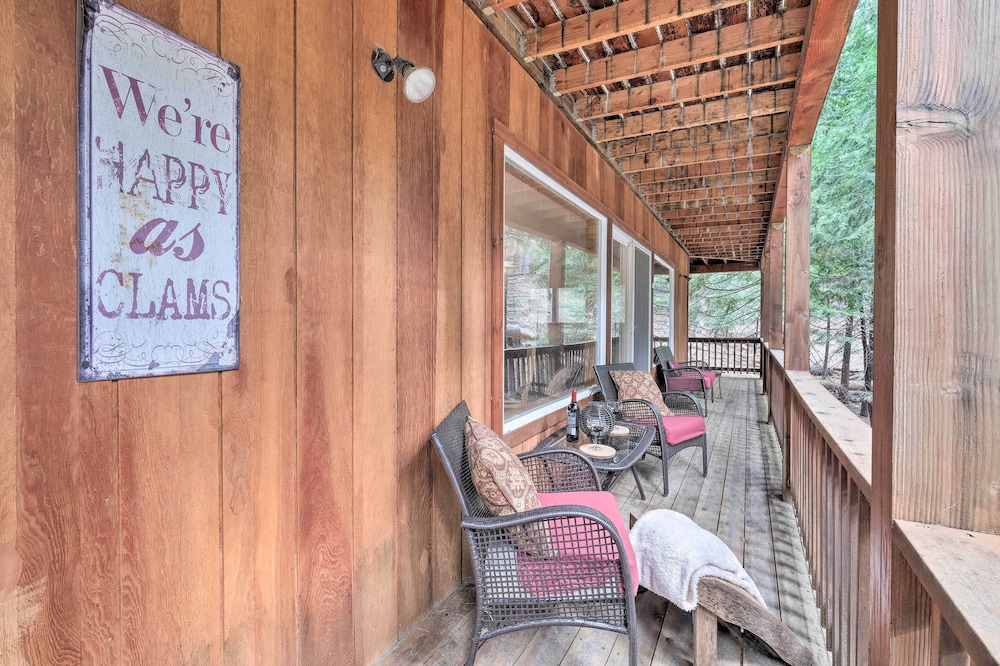 Walk to Big Trees State Park: Cabin w/ Deck! view 4