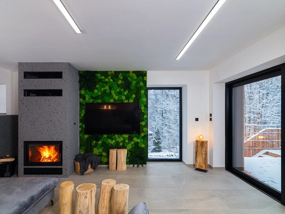 Villa in Celadna With Outdoor Cinema & Whirlpool