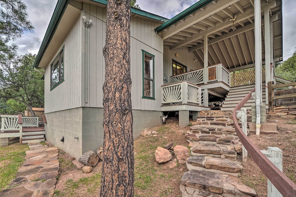 Cozy Pine Retreat w/ Private Hot Tub & Views view 4