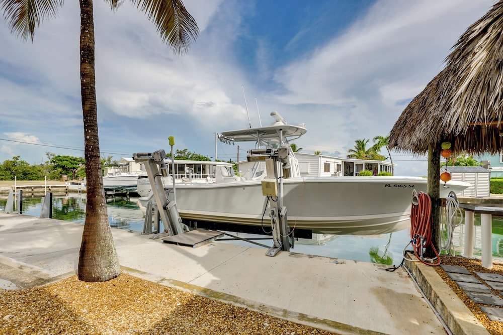 Fish & Boat On-site! Waterfront Florida Keys Home