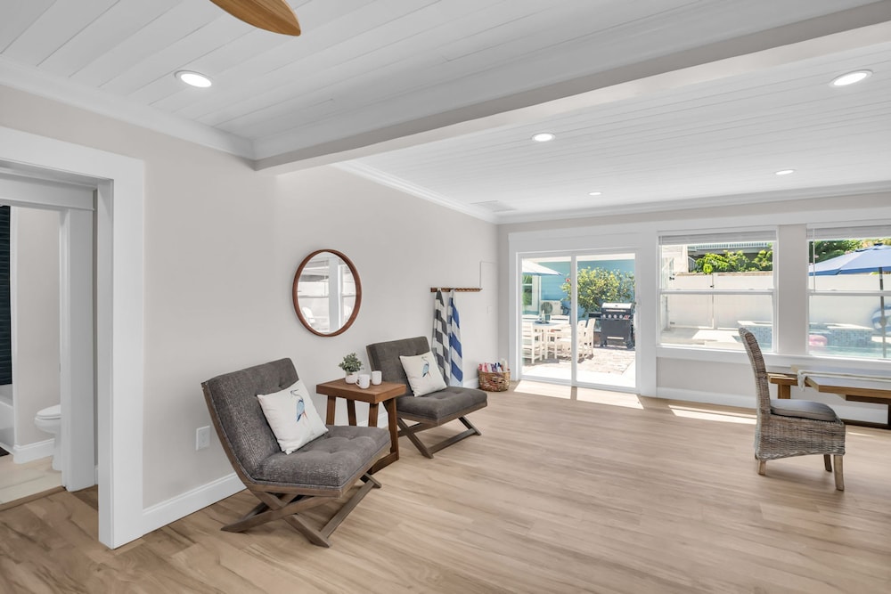NEW Beach Envy 4BR Pool Spa Steps From Sand