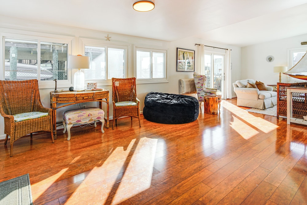 Canal-front Home w/ Dock in Little Egg Harbor!