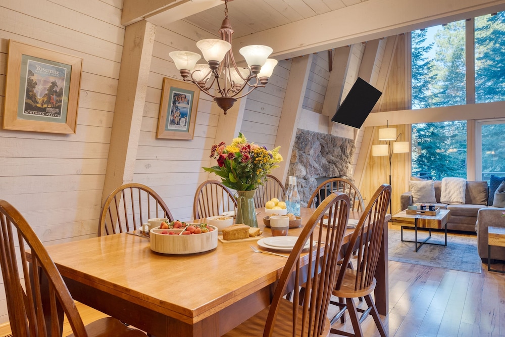 Lundy Bearden Serene Tahoe Retreat With Deck Fireplace and Forest Views