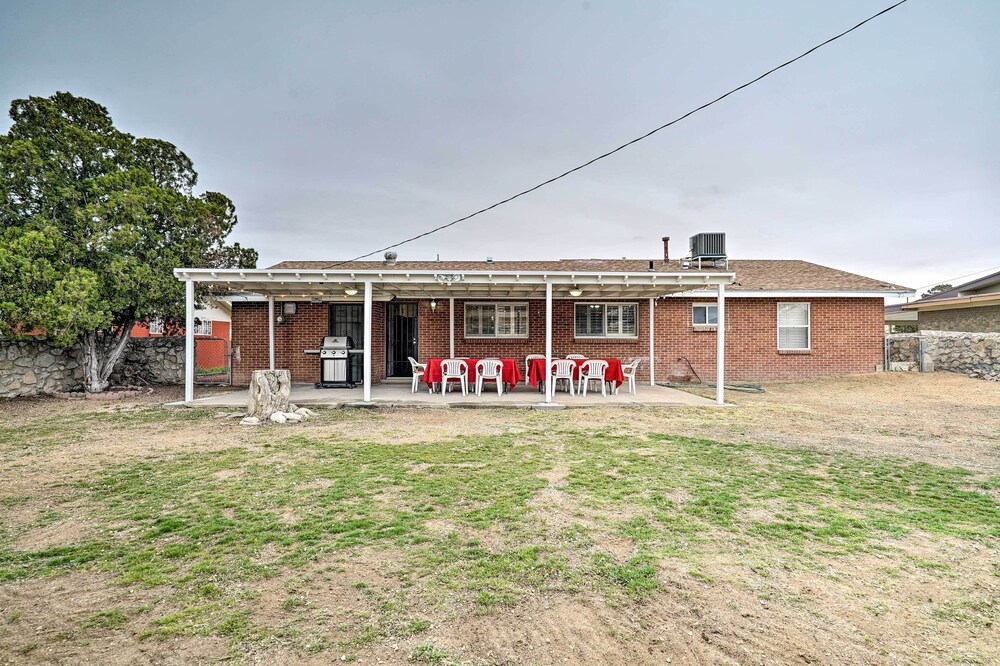 Quiet Family Home w/ Patio ~ 4 Mi to Utep, Airport view 4