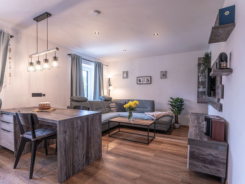 Ferienhaus mit Sauna in Skigebietsnahe