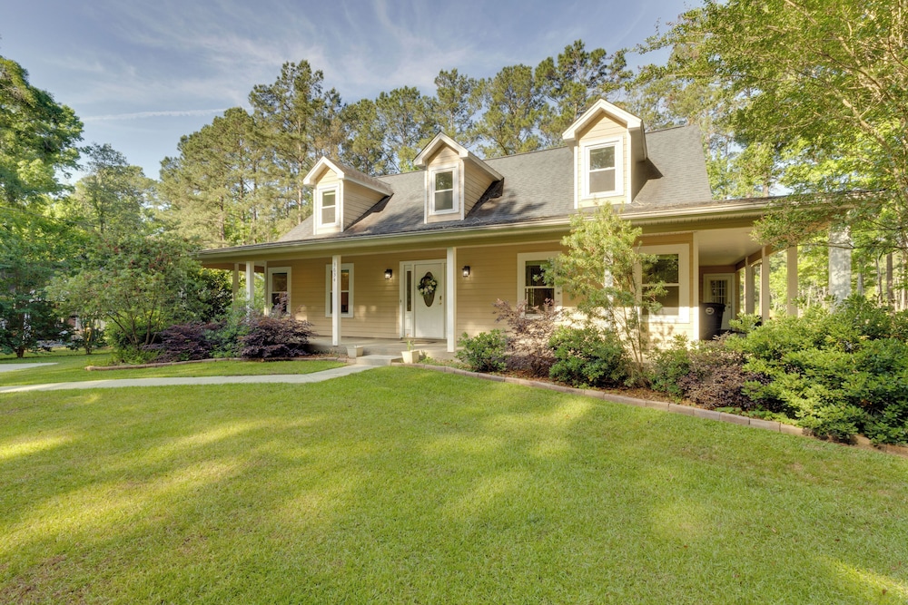 Waterfront Home w/ Fishing Dock in Tallahassee!