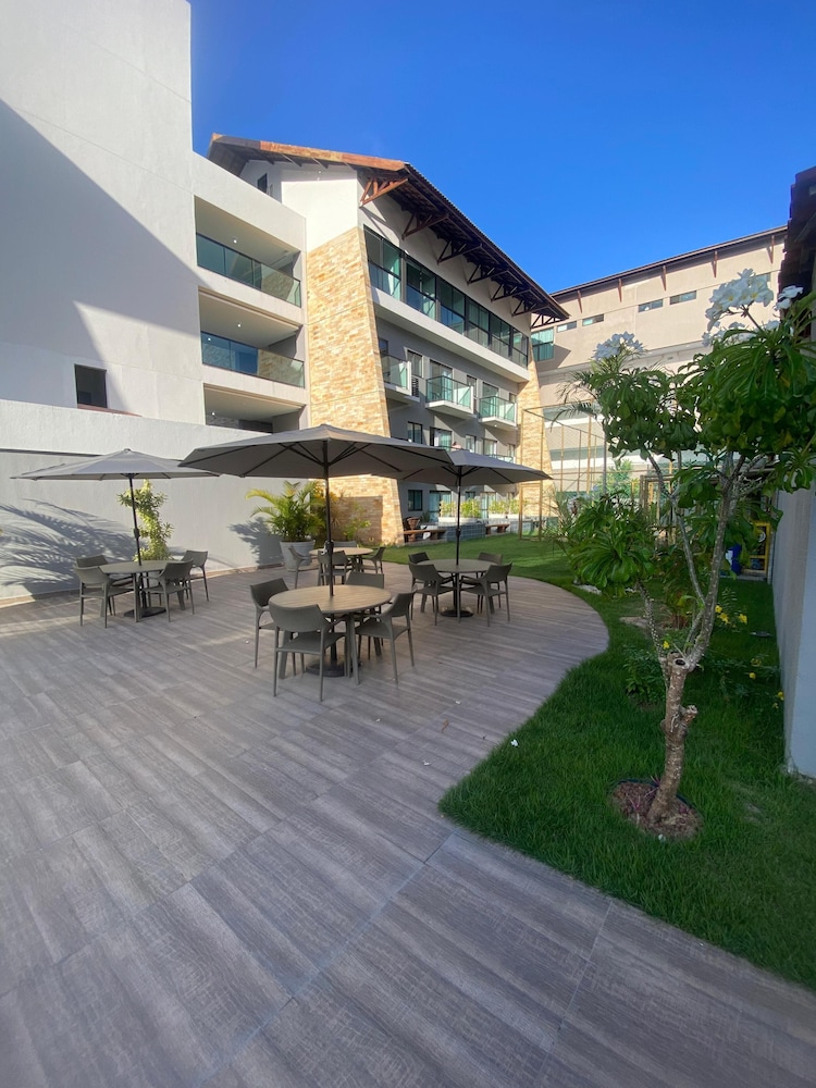 Flat vista Piscina e Lagoa 203c Bela bLP