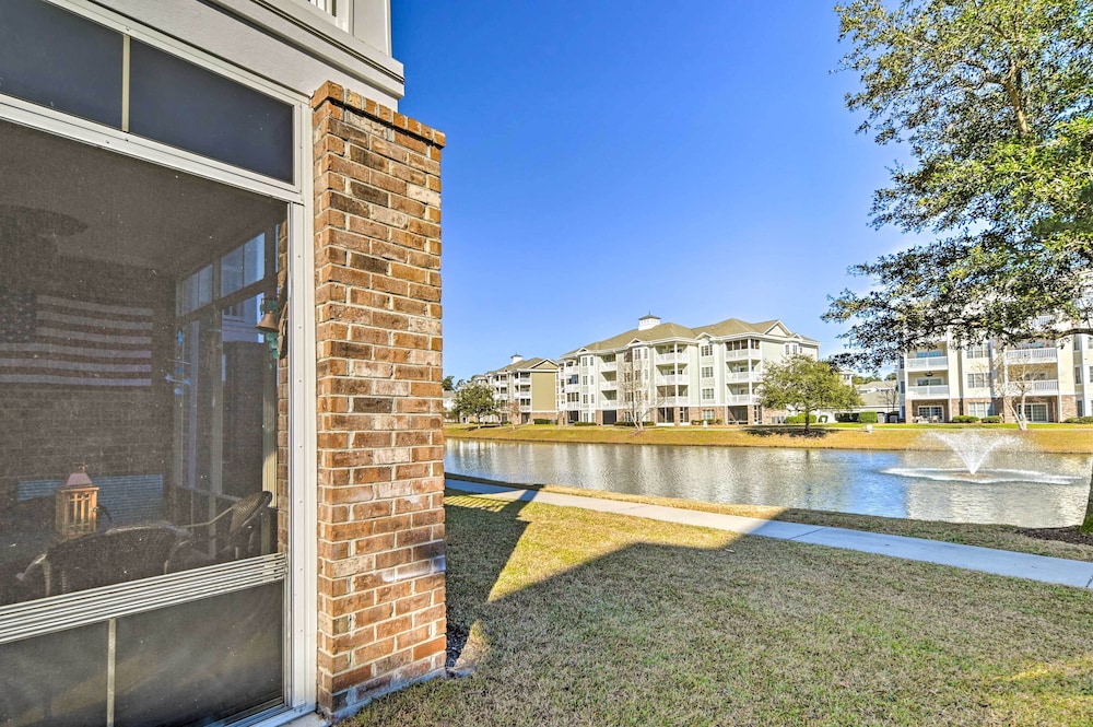 Screened Porch + Golf On-site: Myrtle Beach Condo view 5