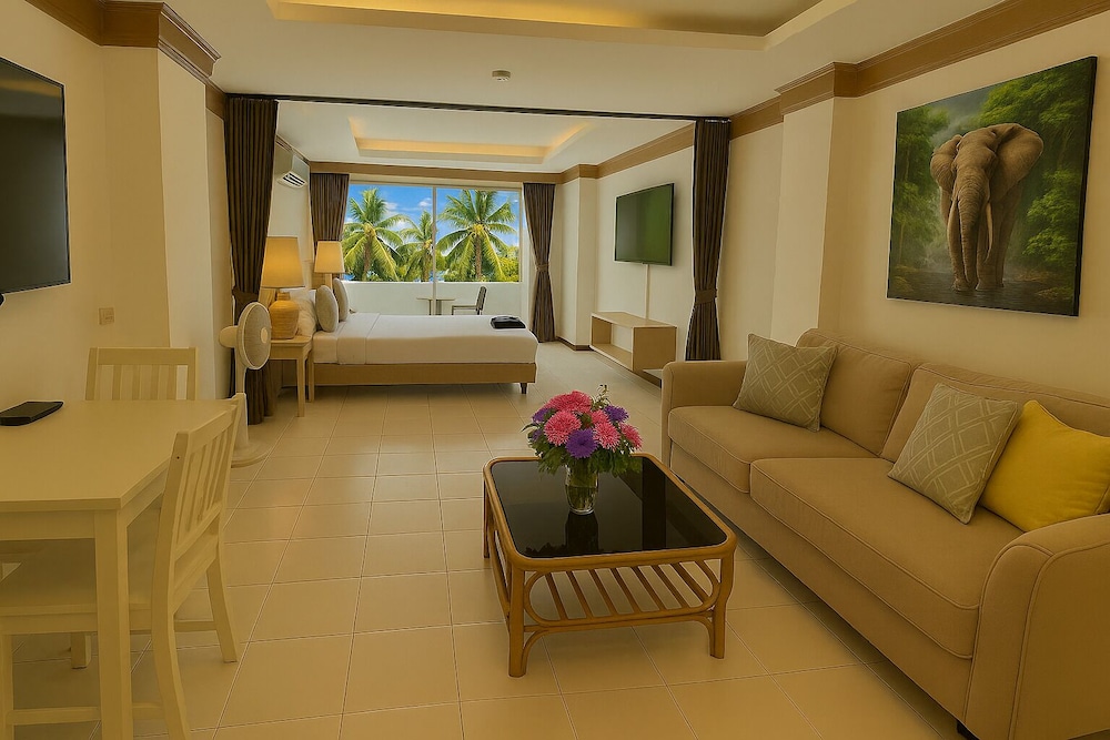 5 Star Resort - Patong Beach - 65m²-olympic Size Swimming Pool, Gym, Spa, Tennis