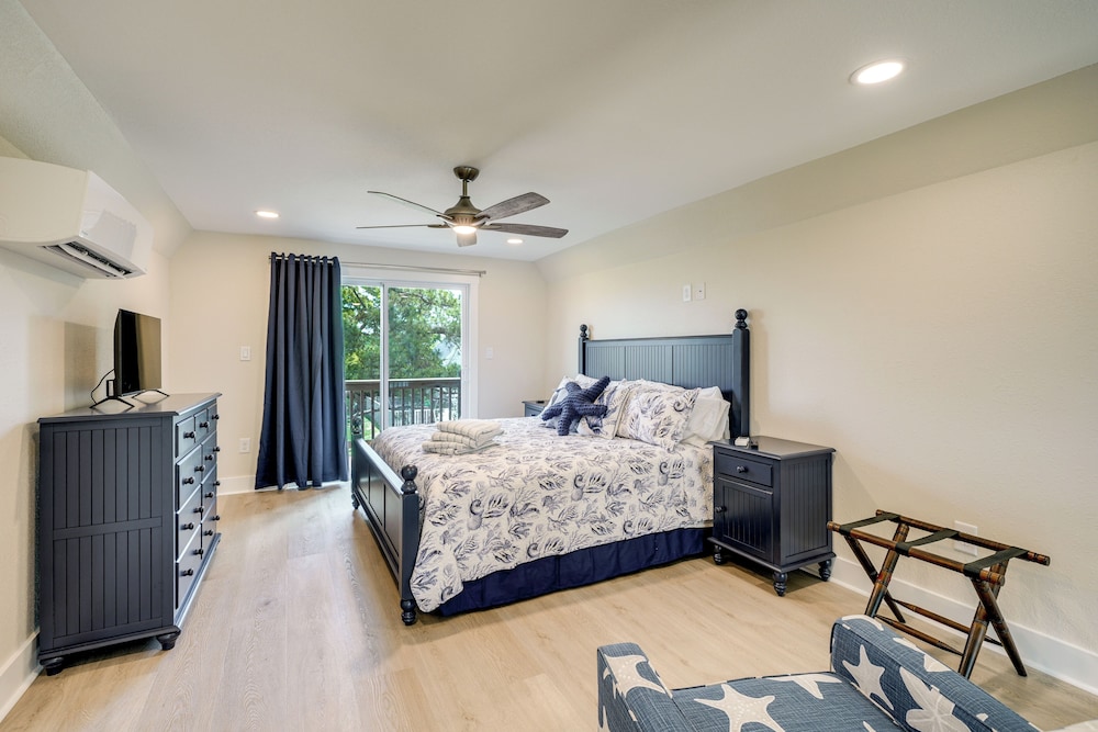 Private Dock & Beach Access: Outer Banks Area Home