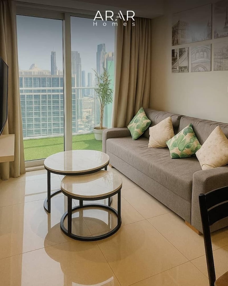 1BHK in Business Bay.Burj View.Balcony