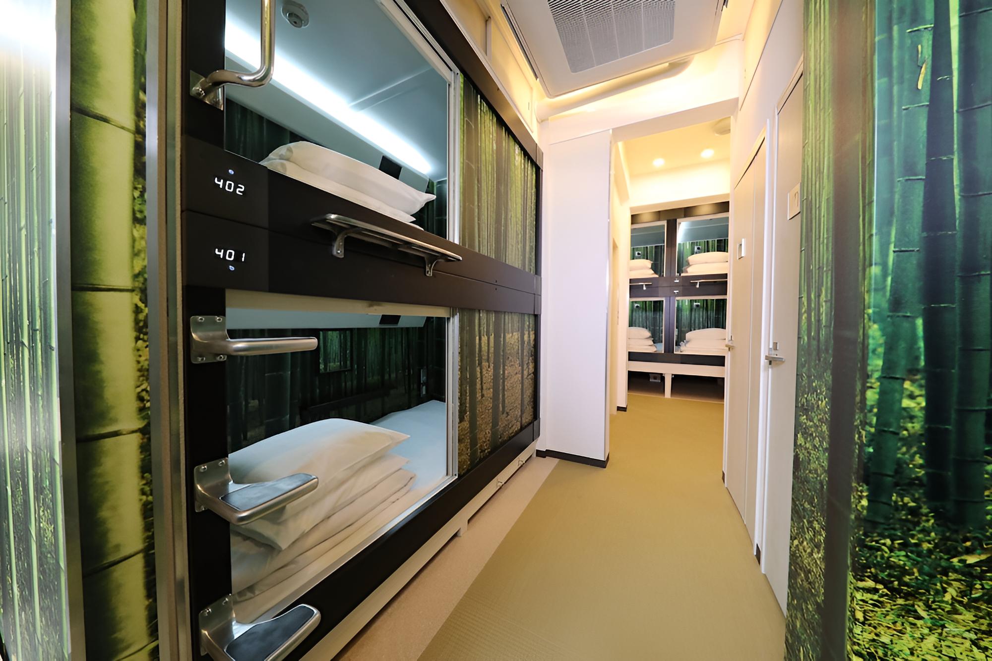 Shibuya Capsule Bamboo Hotel