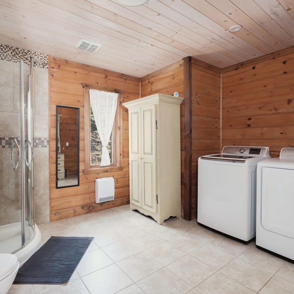 Chalet Bonheur -spa in Nominingue