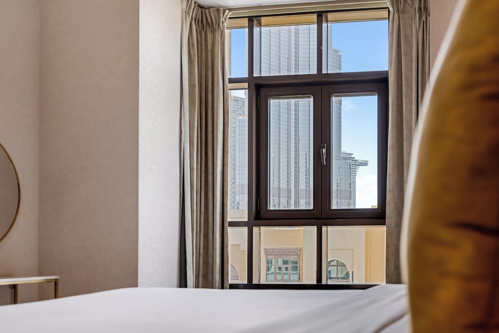 Durrani Homes - Luxe Living at Souk Al Bahar with Burj Khalifa and partial Fountain view