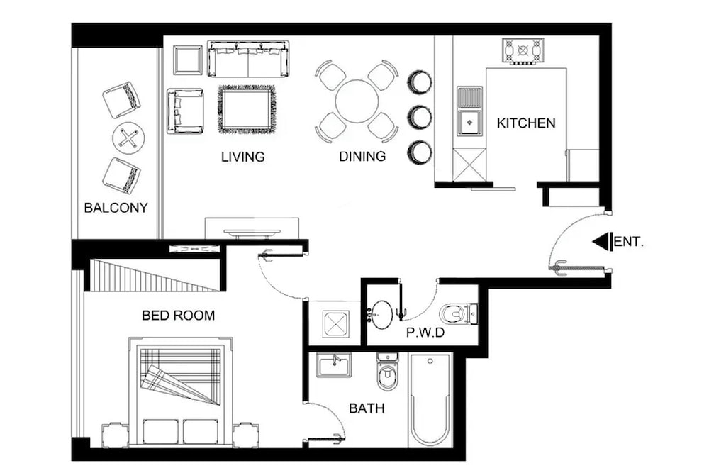 LUX The Modern Golf Skyline Suite