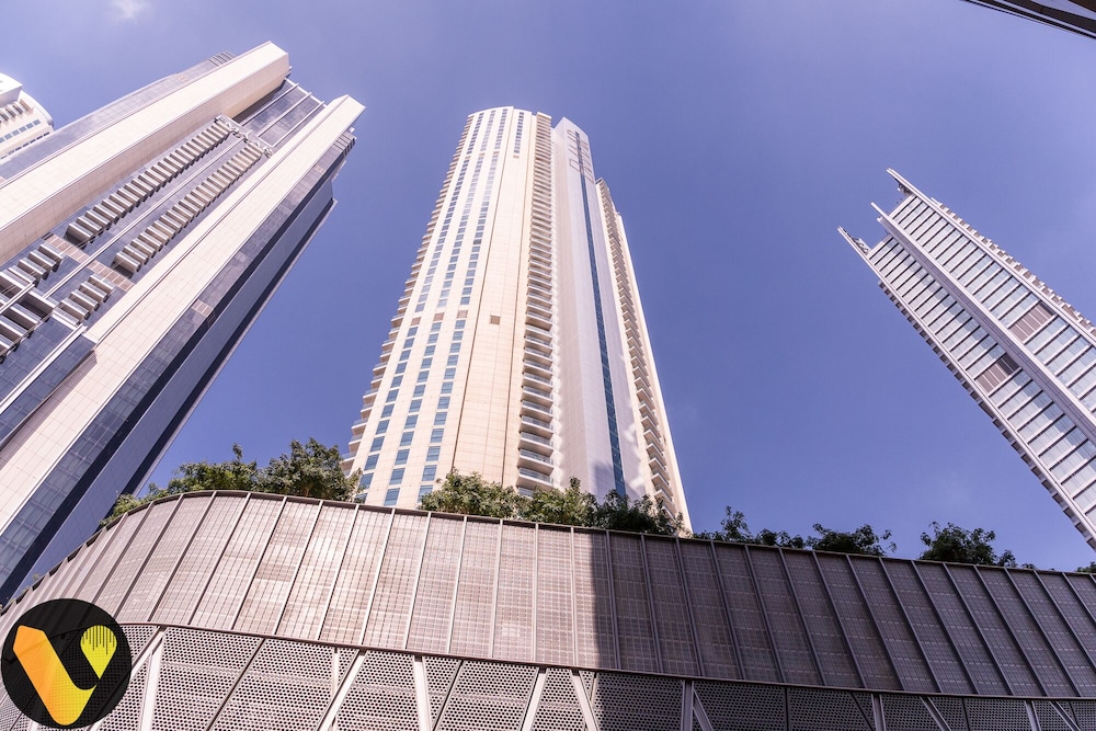 Damac Mall Street near Burj Khalifa