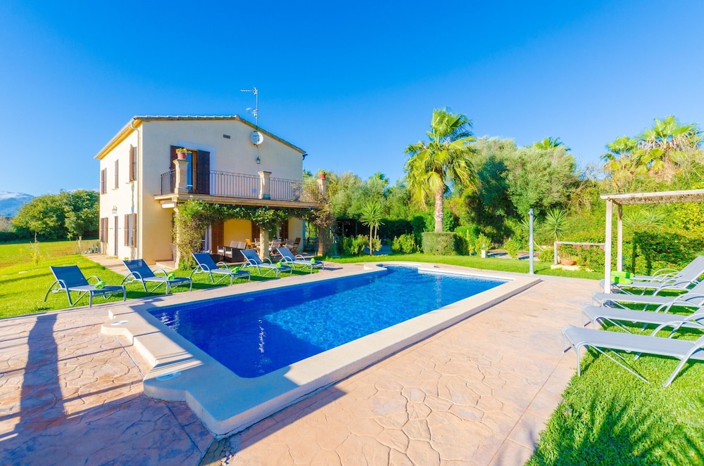 Ines - Villa With Private Pool In Inca. Free Wifi