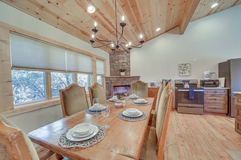 Airy Pine Cabin w/ Wraparound Deck Near Trails! - Property Image 3