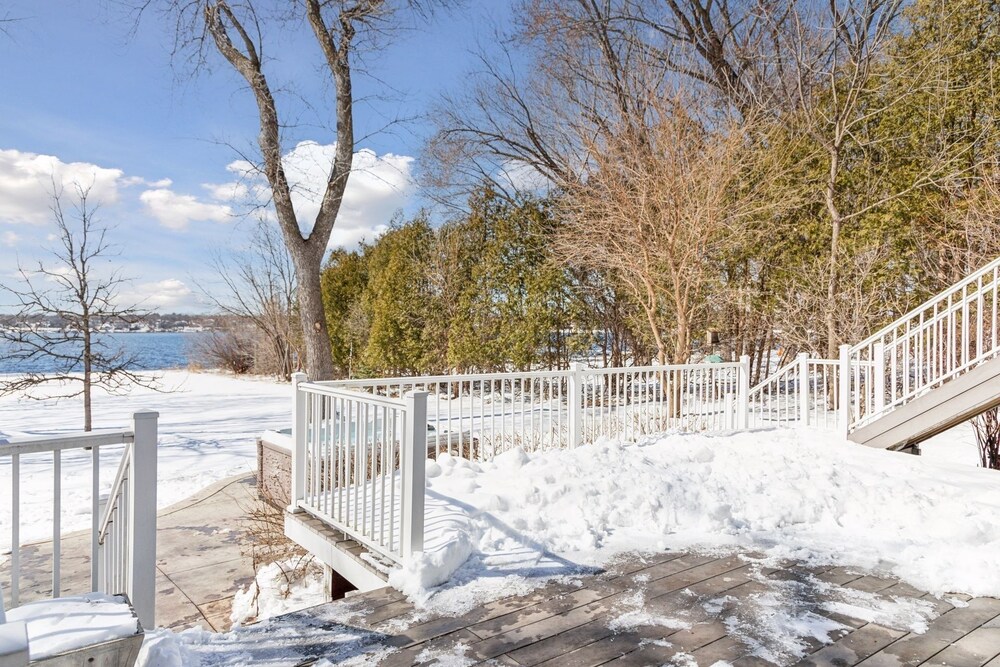 Lakefront Getaway: Sauna, Hot Tub, Firepit & More! 3 Bedroom Home by RedAwning view 3