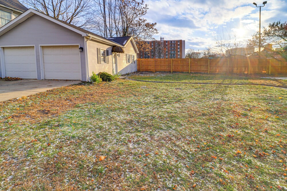 1 Block to Downtown Adrian: Spacious Home!