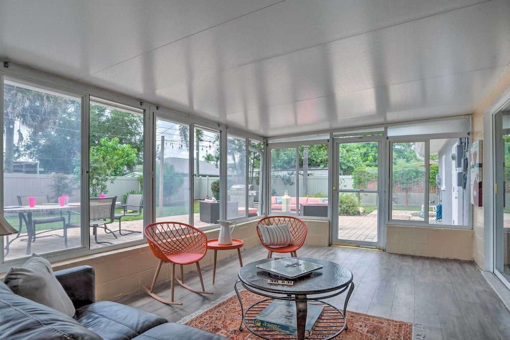 Colorful Fort Myers Home w/ Sunroom & Patio!