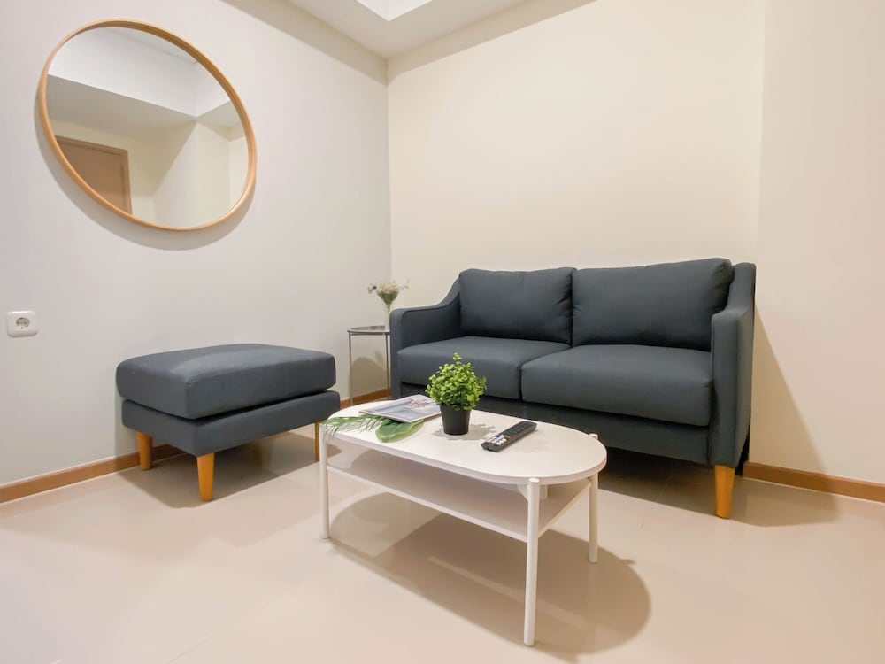 Modern 2Br At Meikarta Apartment Near Aeon Delta Mas