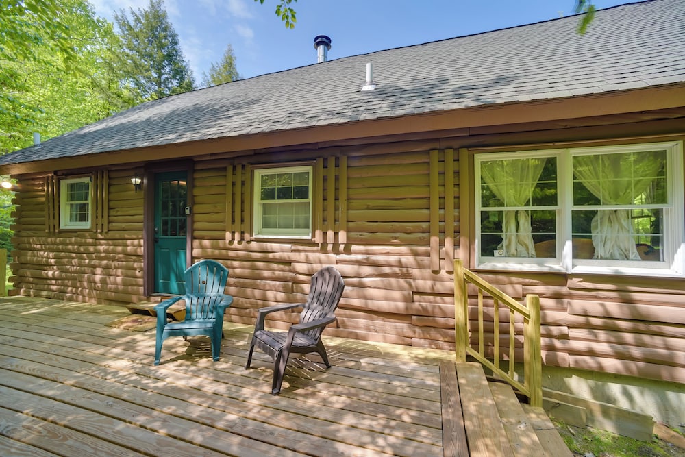 Andover Cabin Retreat w/ Hot Tub & Fireplace! view 5