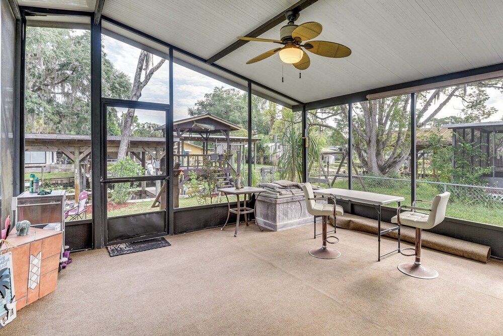 Boat Dock & Waterfront Deck: Home in Satsuma!