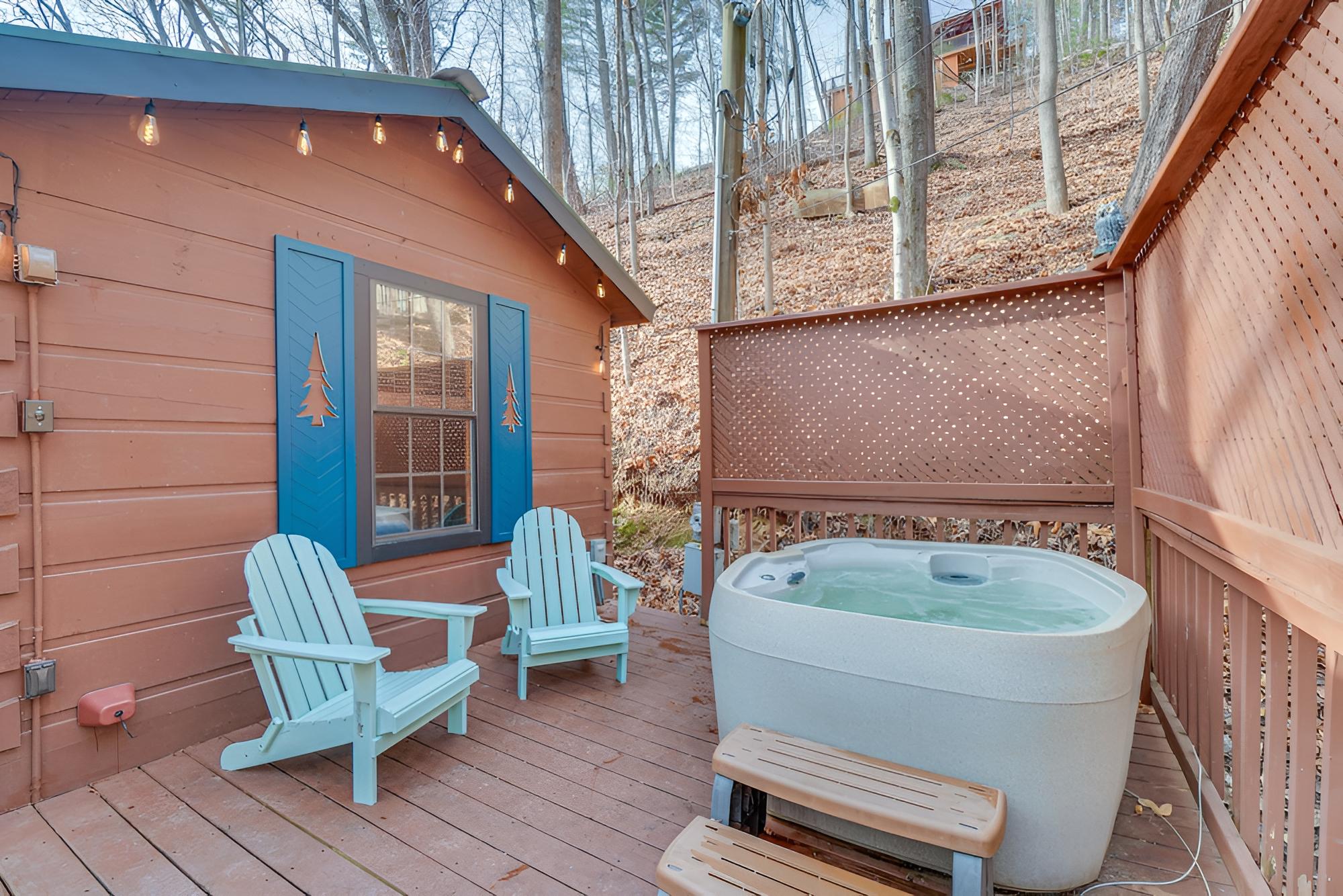 Cozy Sevierville Cabin w/ Private Hot Tub + Deck view 5