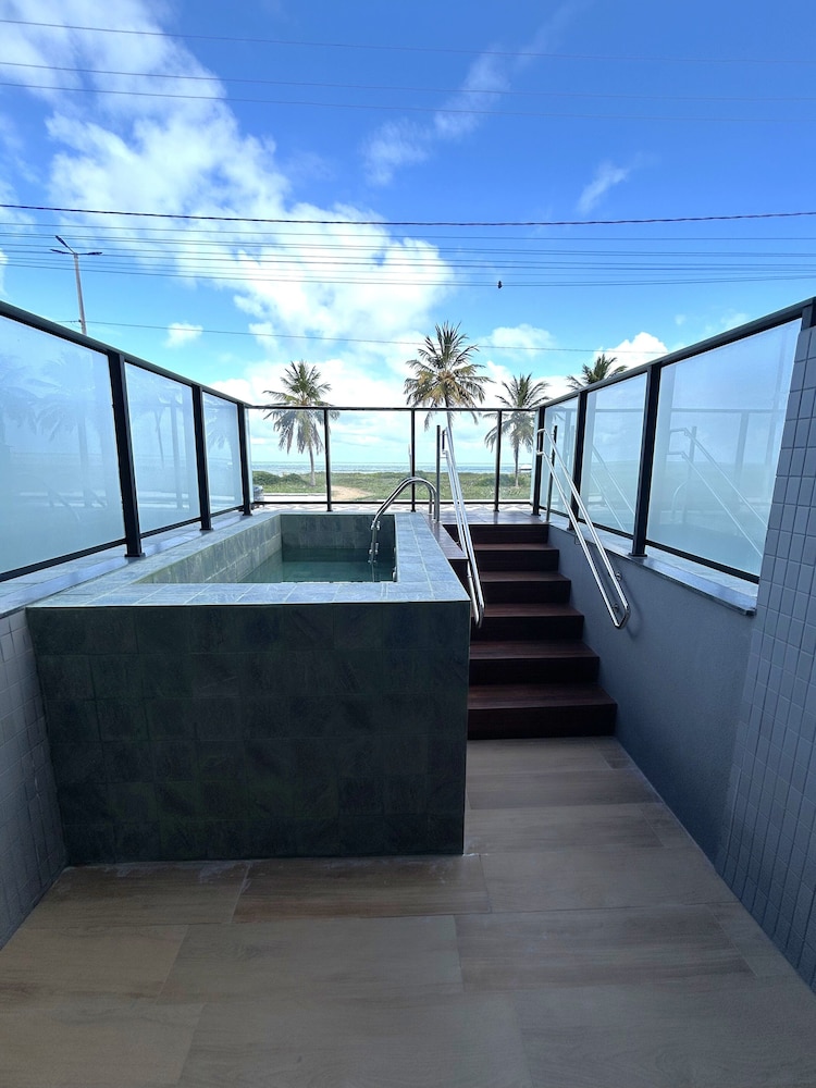 Melhores Flats - Piscina privativa