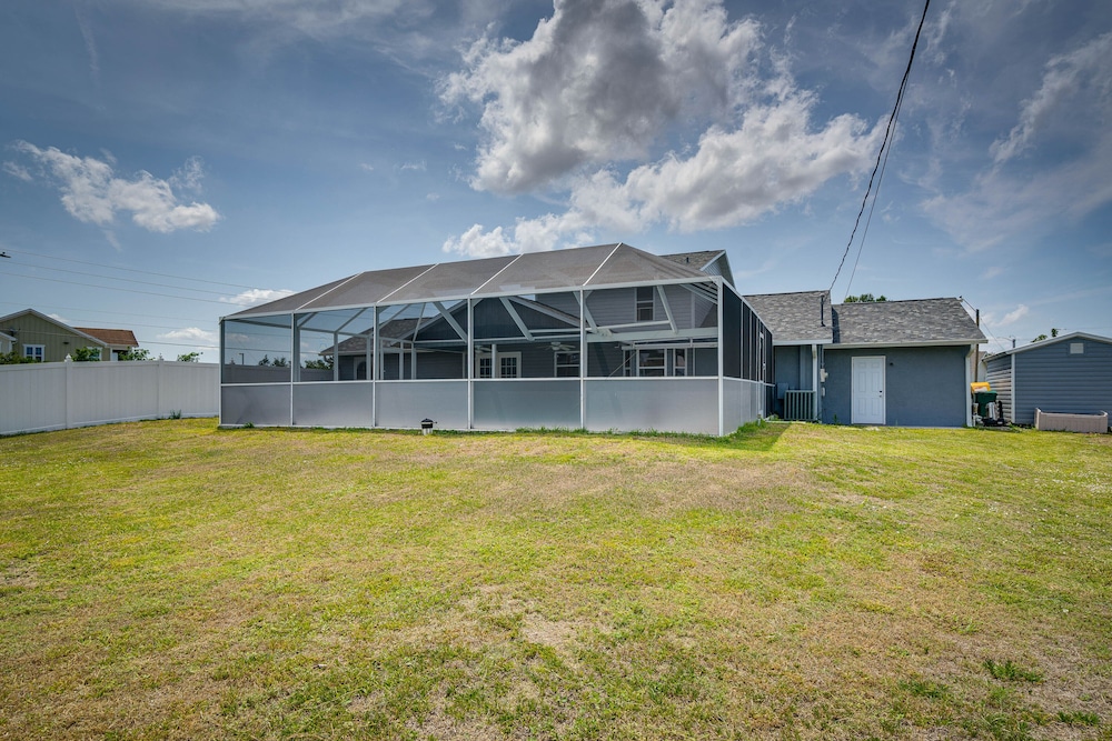 Port Charlotte Vacation Rental: Screened-in Lanai! view 5