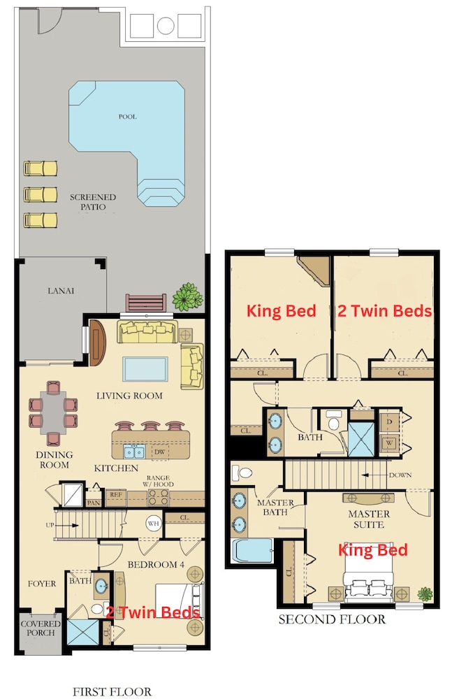 Cozy Disney Retreat With Private Pool & Water Park