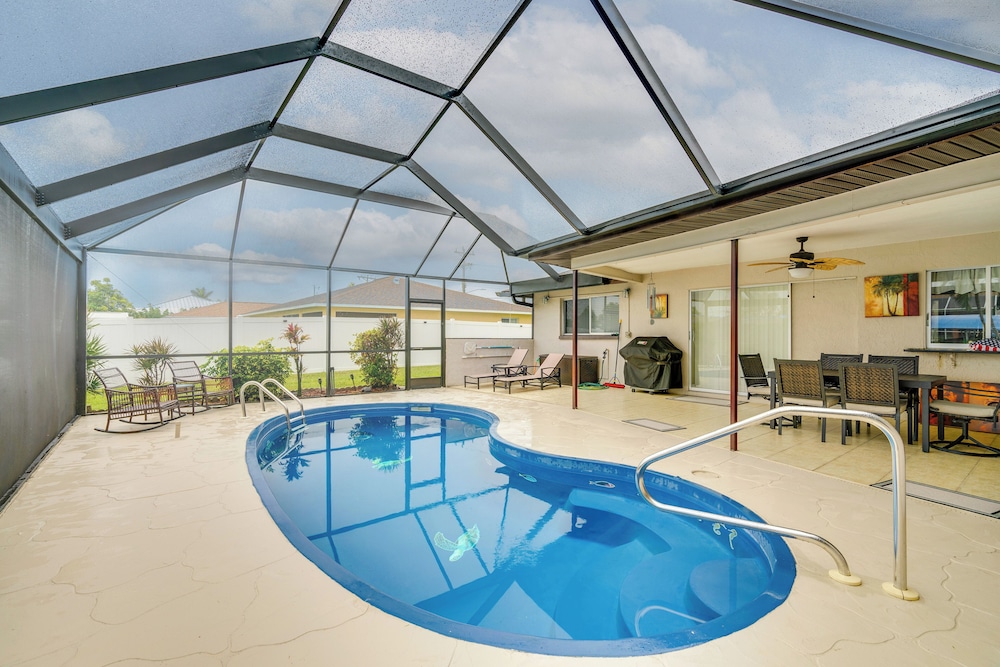 Dock & Dolphin Sightings! Cape Coral Family Escape