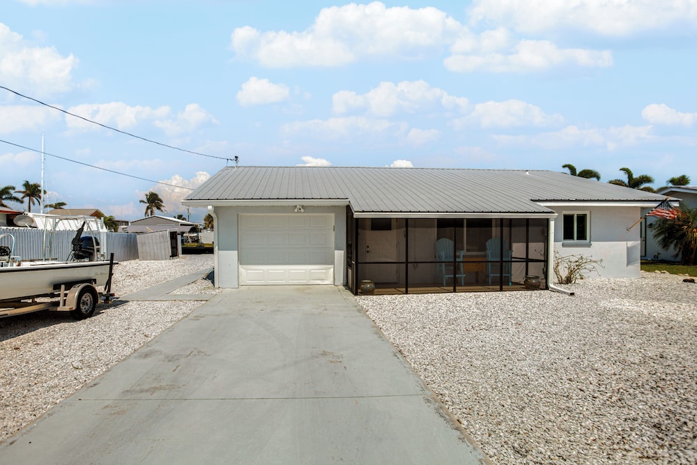 Steps to Canal: St James City Home w/ Dock