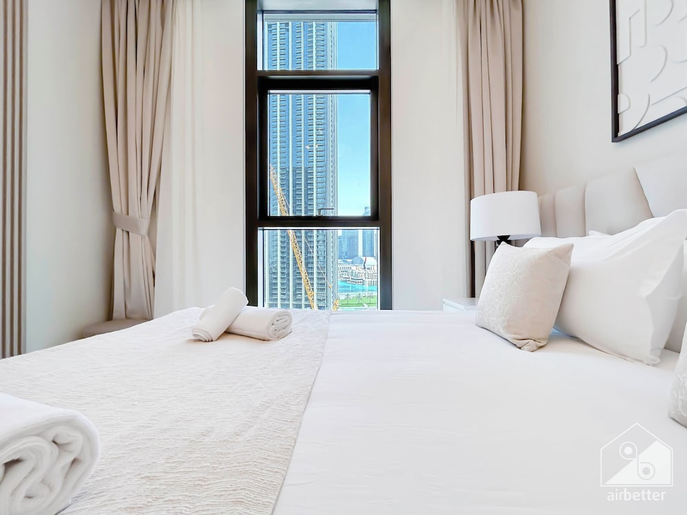 Luxury Burj Crown 4bedroom Balcony & Downtown View