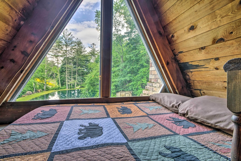 Serene Todd Getaway w/ Private Pond & Creek Views! view 2