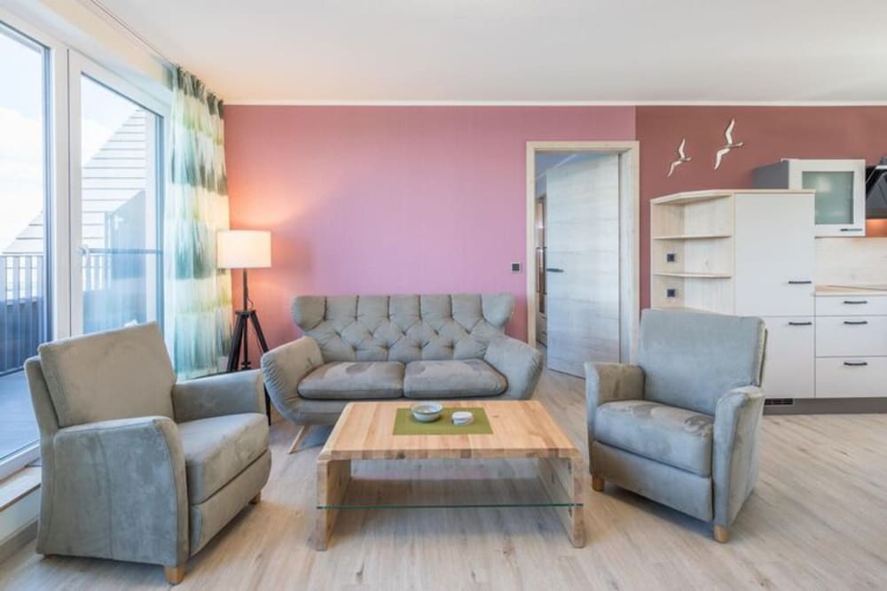 Penthouse am Nordstrand auf dem Deich