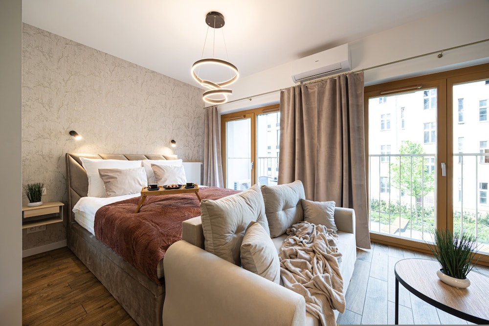Nuevo Studio Nowy Port Balkon Klimatyzacja