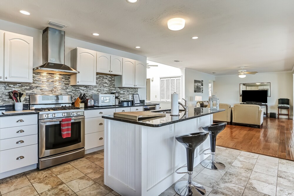 Open Floor Home with Marsh Front Deck and Breathtaking View by RedAwning view 2