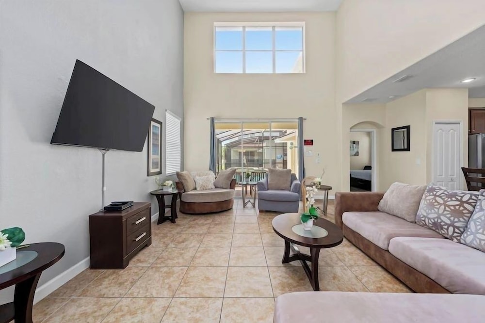 Luxury 6BR Home w/ Theater + Pool Near Disney