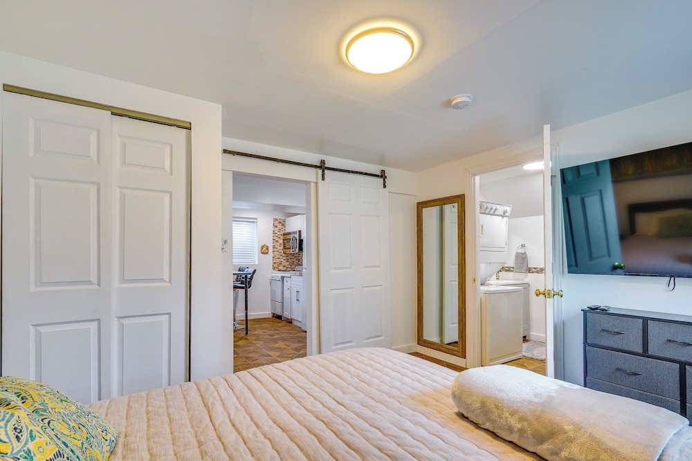 Walk to Valley Park: Pet-friendly SLC Apartment