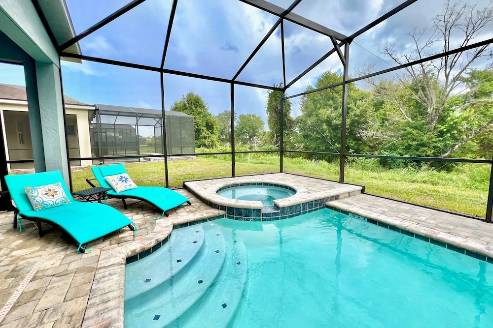 Resort Home Near Disney w Pool Hot Tub Games view 2