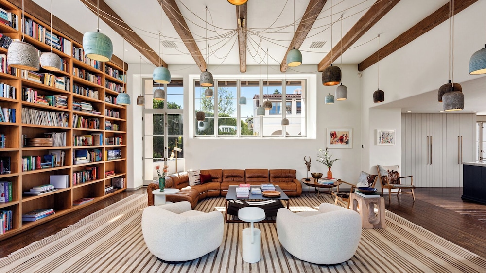 Howard Hughes Estate - Spanish Revival Gem w/ Pool, Wine Cellar & Guest House