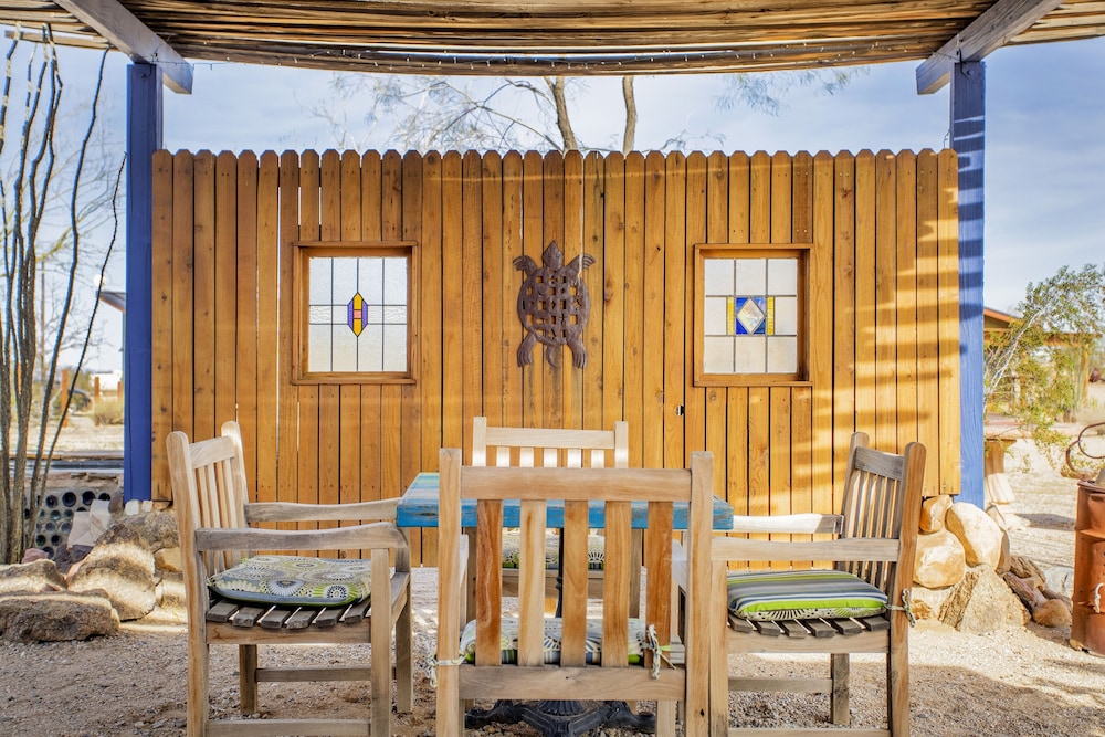 The Cabin Under The Stars - Hot Tub, Bbq And A Firepit 2 Bedroom Cabin by RedAwning view 4