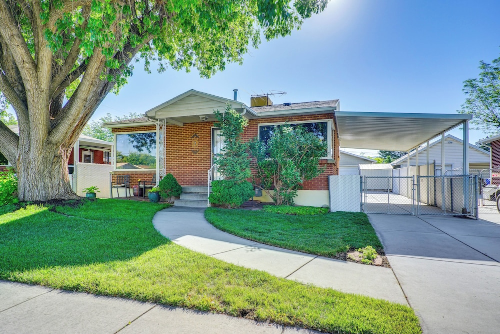 Private Patio & Gym: Spacious Salt Lake City Home!