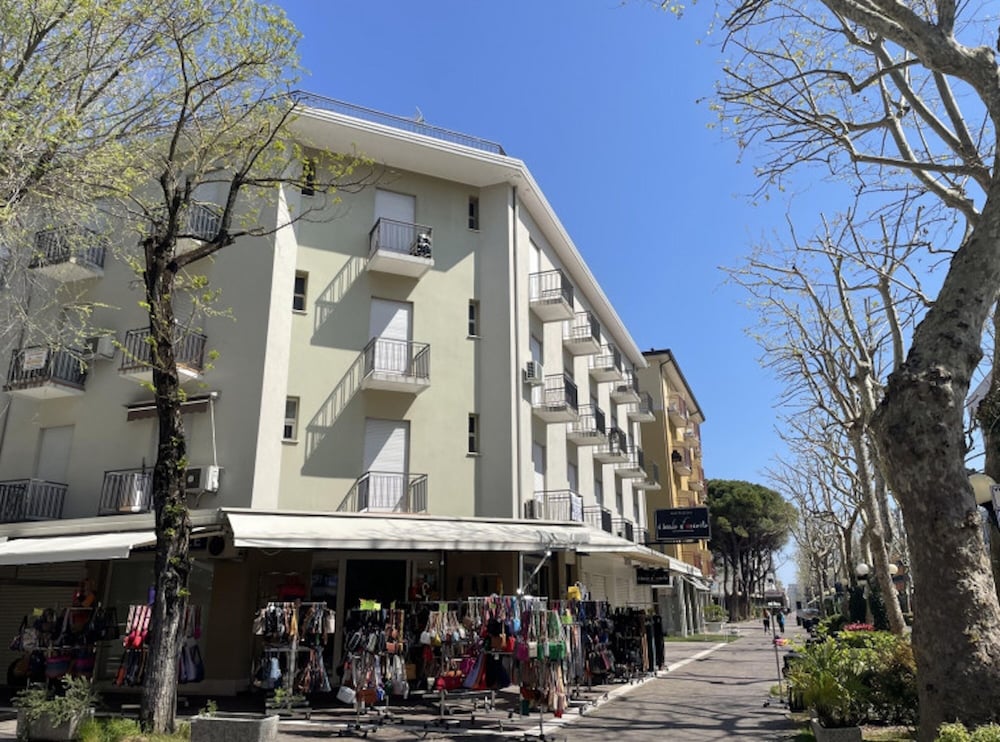 Spacious Flat on Bibione's Main Street